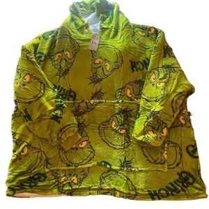 Grinch Huge Blanket Sweater